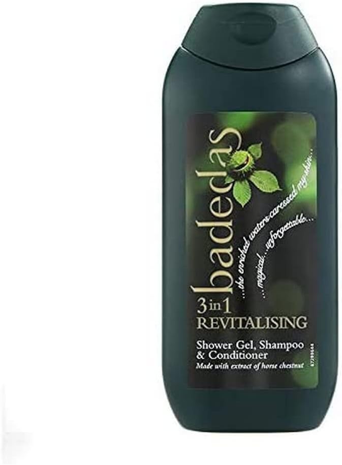 Travel-Friendly 3-in-1 Shower Gel, Shampoo & Conditioner Set -